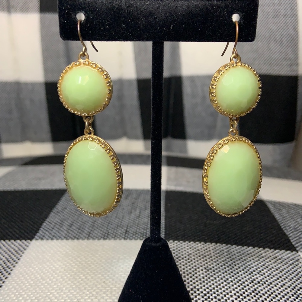 Mint Statement Earrings